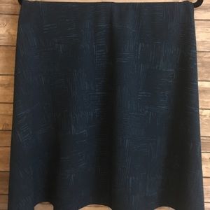 EUC LLR Blue Azure Skirt mid length